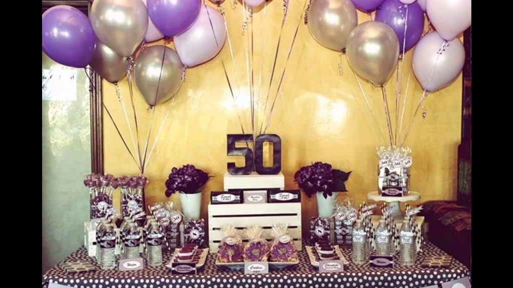 Planning The 50th Birthday Party