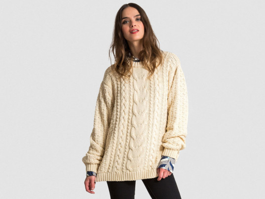 Why Celebrities Love Aran Sweaters